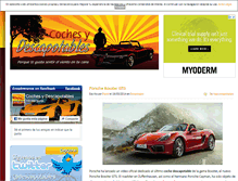 Tablet Screenshot of cochesydescapotables.com